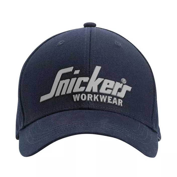 Snickers Logo Cap, Navy/Schwarz, Navy/Schwarz, large image number 0
