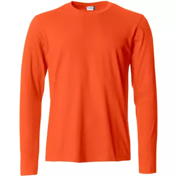 Clique Basic-T long-sleeved t-shirt, Blood orange