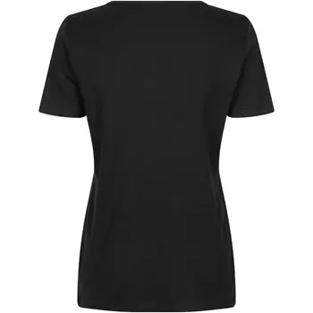 ID Interlock Damen T-Shirt, Schwarz
