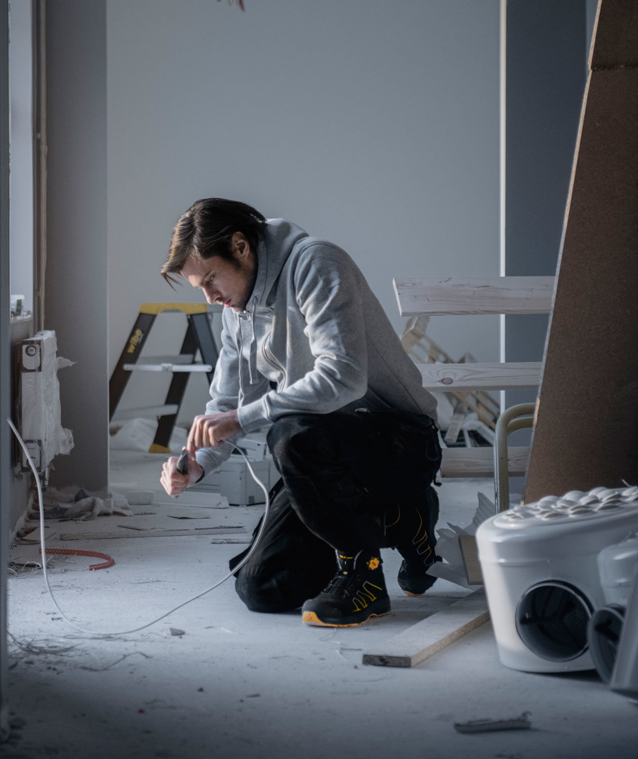 Solid Gear Reckon safety boots S3, Black/Yellow, large image number 2