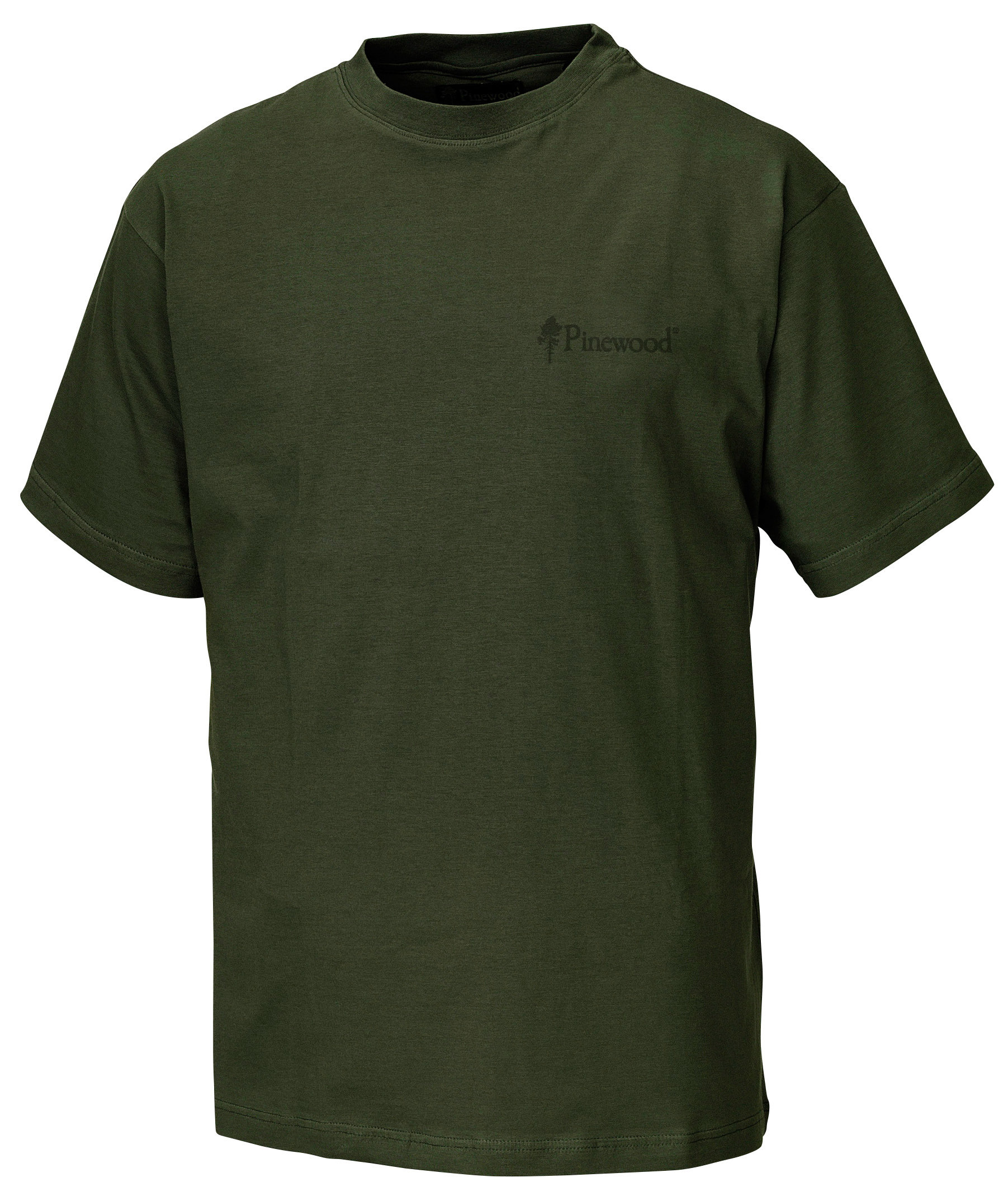 Pinewood Langarm Shirt Im Doppel-pack grün XL for sale online 