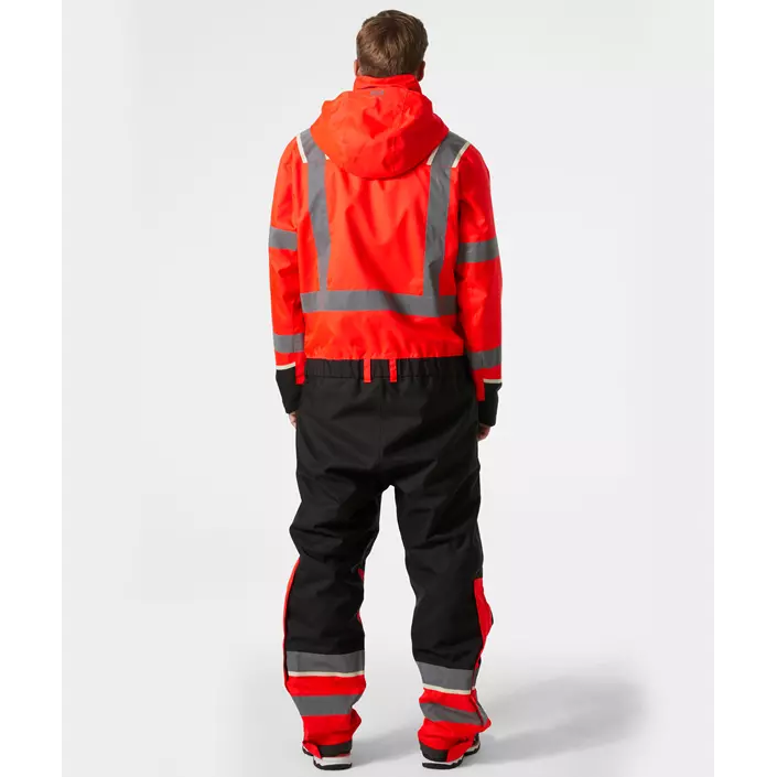 Helly Hansen UC-ME winter coverall, Hi-Vis Red/Ebony, large image number 3