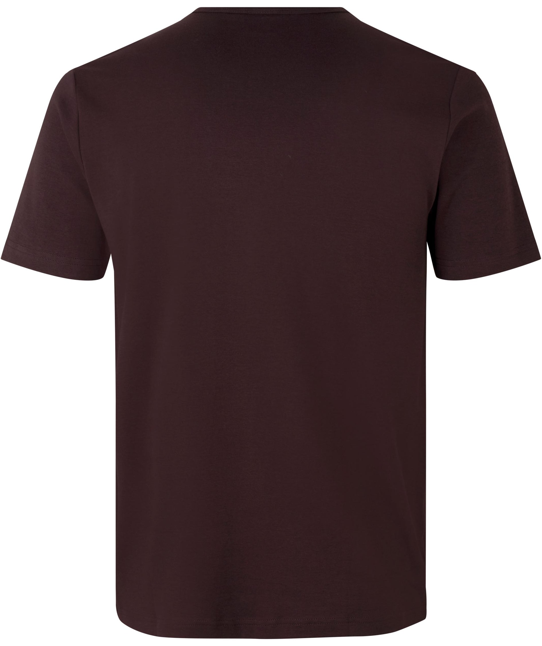 ID Identity Interlock T-shirt, Dark bourdeaux, large image number 1
