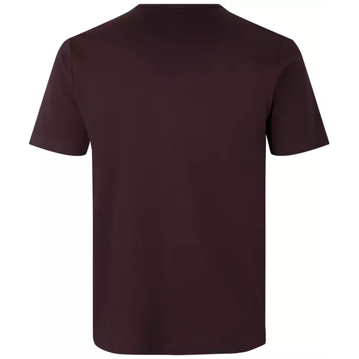 ID Interlock T-shirt, Dark bourdeaux, large image number 1