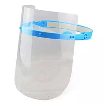 OX-ON CE-approved visor 5-pack, Transparent/Blue