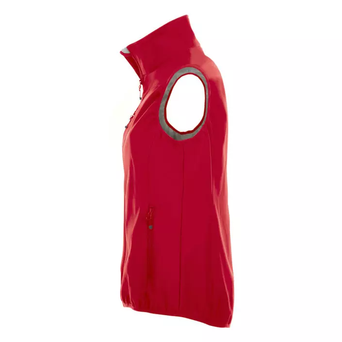 Clique Basic Damen Softshellweste, Rot, large image number 3