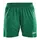 Craft Squad Go women's shorts, Green, Green, swatch