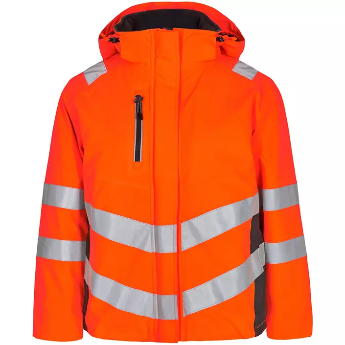 Engel Safety women's winter jacket, Hi-vis orange/Grey, large image number 0
