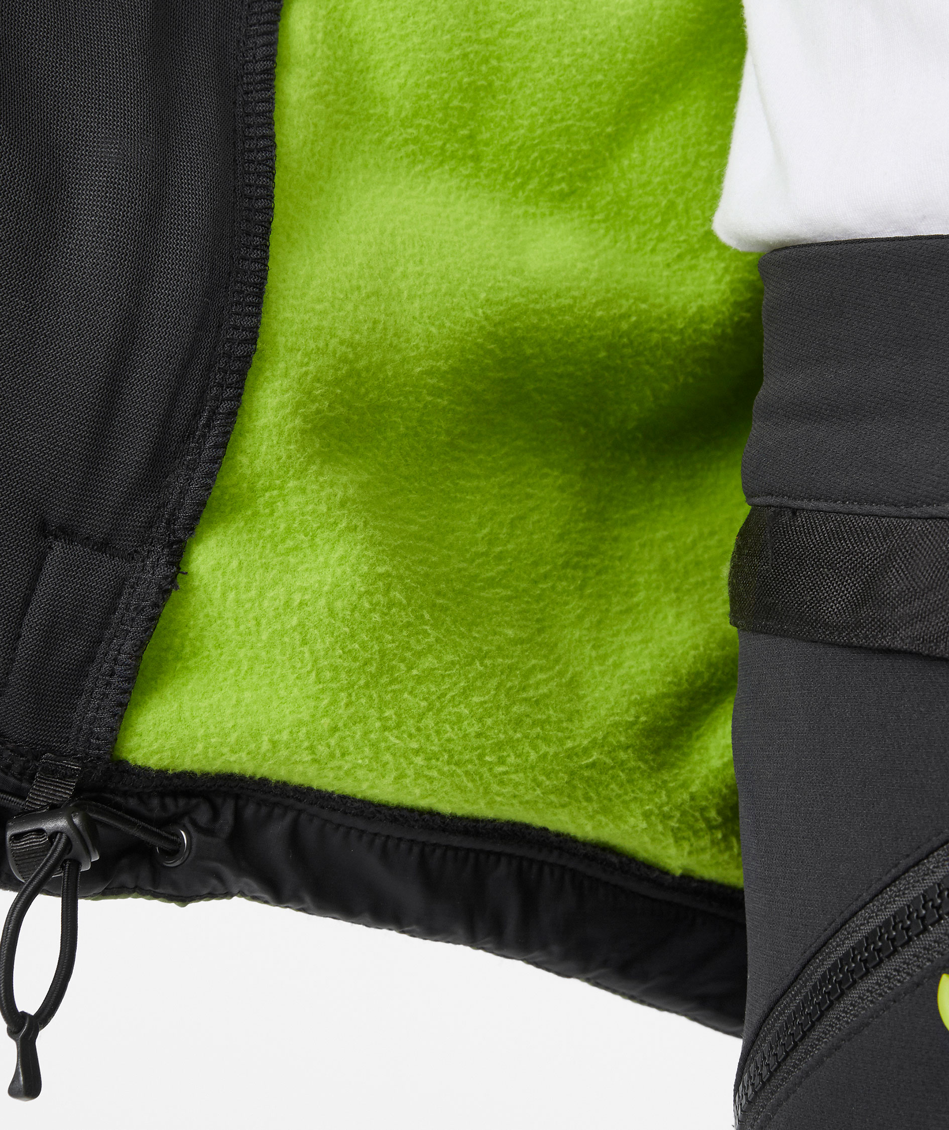 Helly Hansen Magni fleece jacket, Black/Lime Green, large image number 5