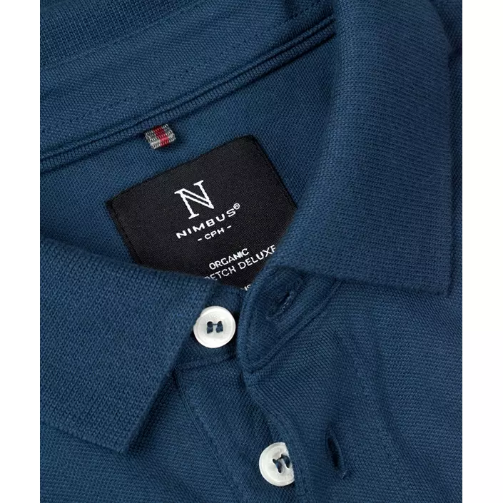 Nimbus Harvard Polo T-shirt, Indigo Blue, large image number 2