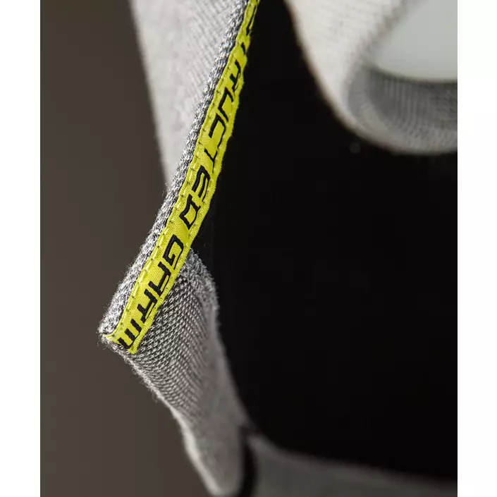 Monitor collegetröja/sweatshirt med kort blixtlås, Gråmelerad, large image number 3