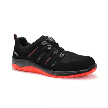 Elten Maddox Boa® Low safety shoes S3, Black/Red