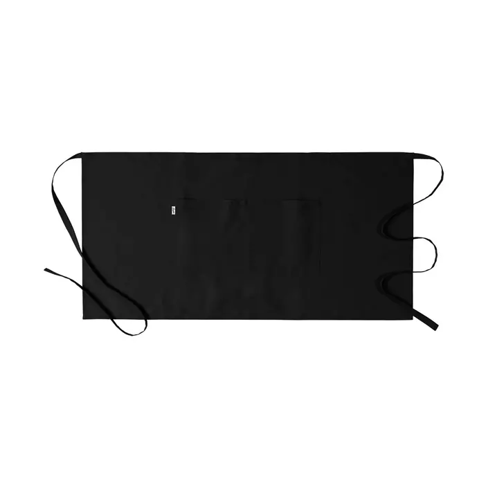 Segers apron with pockets, Black, Black, large image number 0