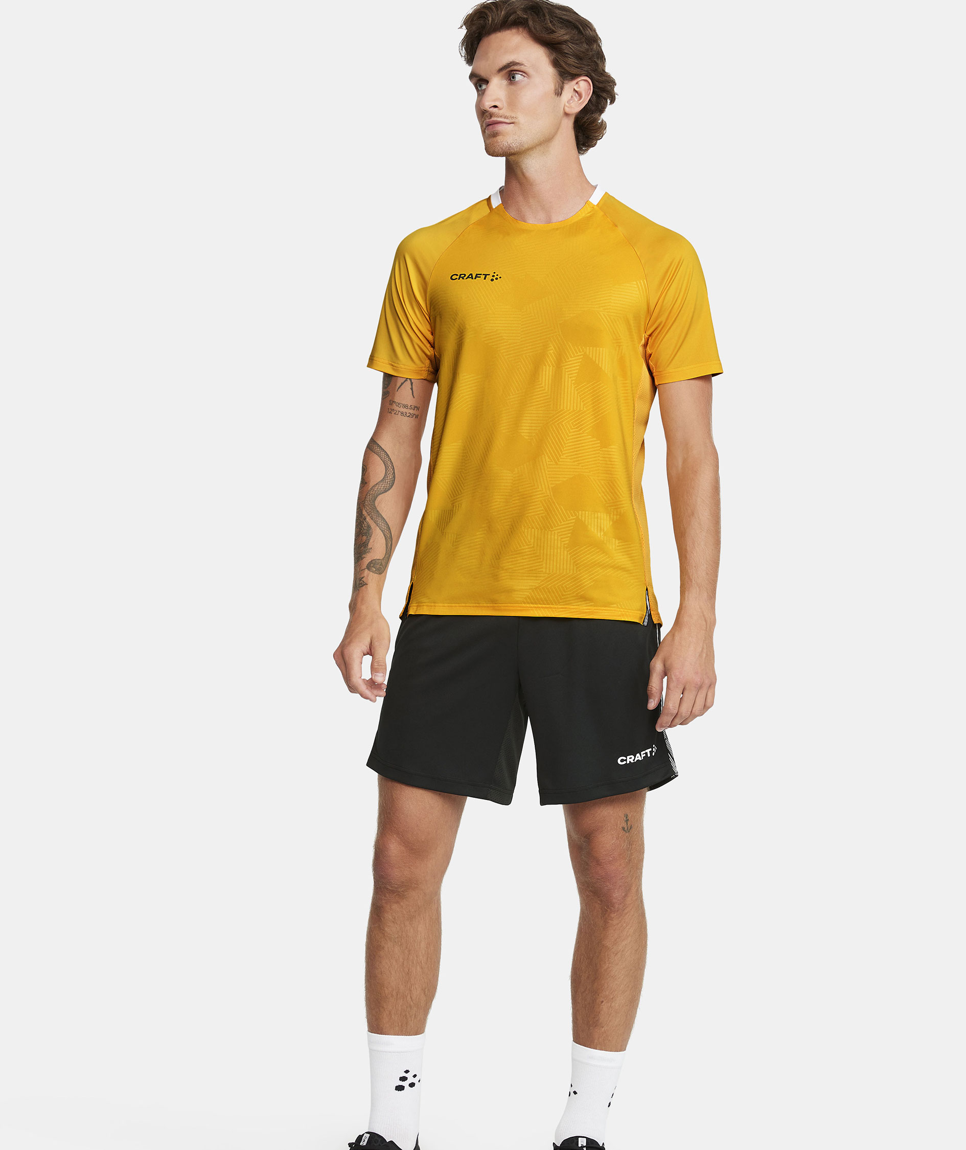 Craft Premier Solid Jersey T-shirt, Sweden yellow