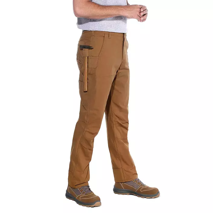 Carhartt Double Front arbetsbyxa, Carhartt Brown, large image number 2