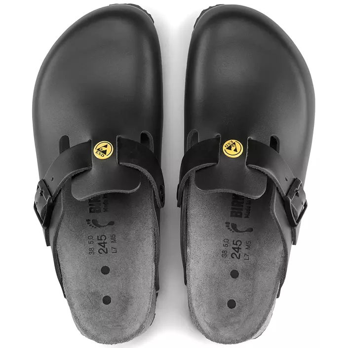 Birkenstock Boston ESD Regular Fit sandals, Black, large image number 3
