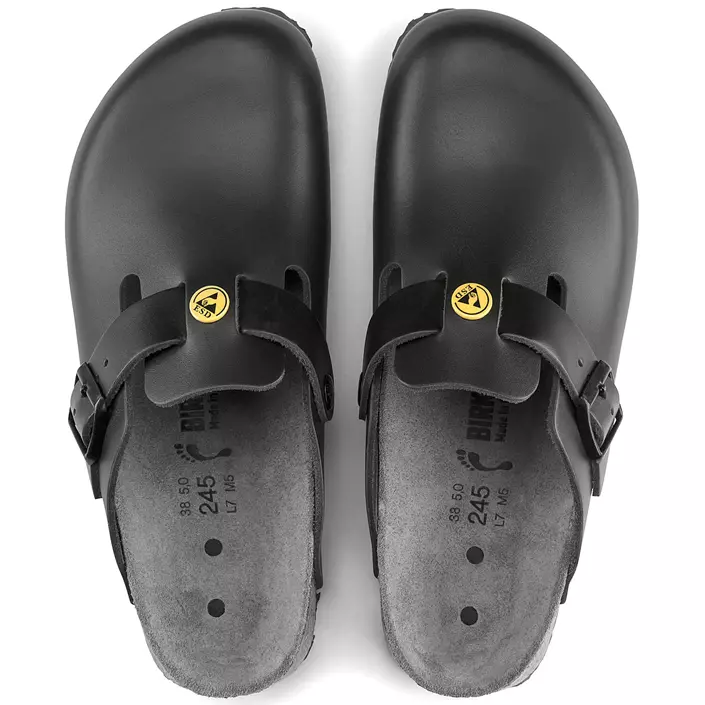 Birkenstock Boston ESD Regular Fit sandals, Black, large image number 3