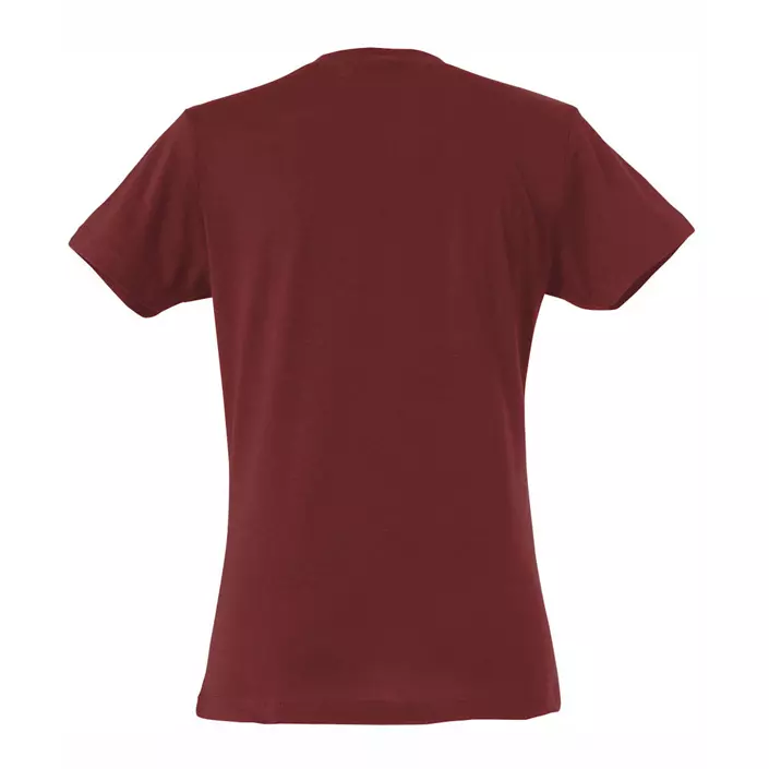 Clique Basic dame T-shirt, Burgundy, large image number 1