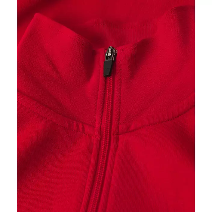 ID sweatshirt med kort dragkedja, Röd, large image number 3