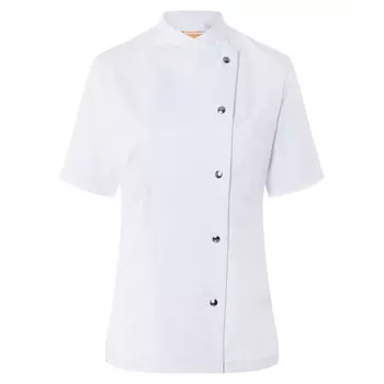 Karlowsky Greta short-sleeved women's chef jacket, White