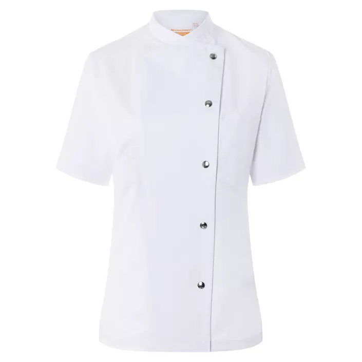 Karlowsky Greta short-sleeved women's chef jacket, White, large image number 0