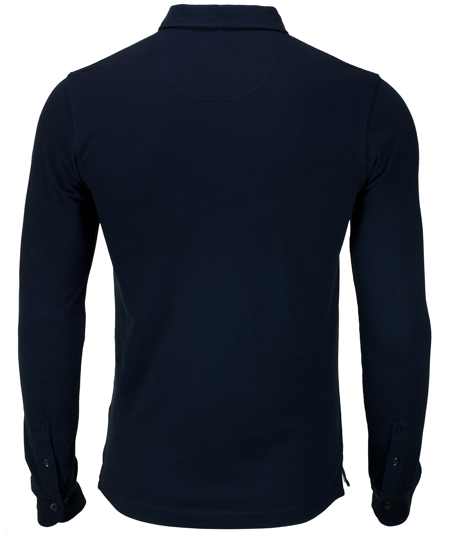 Nimbus Carlington long-sleeved polo shirt, Dark navy