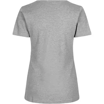 ID Interlock women's T-shirt, Grey Melange