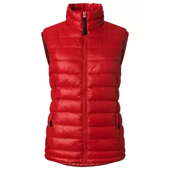 Matterhorn Walker women's quilted vest, Red