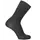 Klazig sokker, Mørkegrå, Mørkegrå, swatch