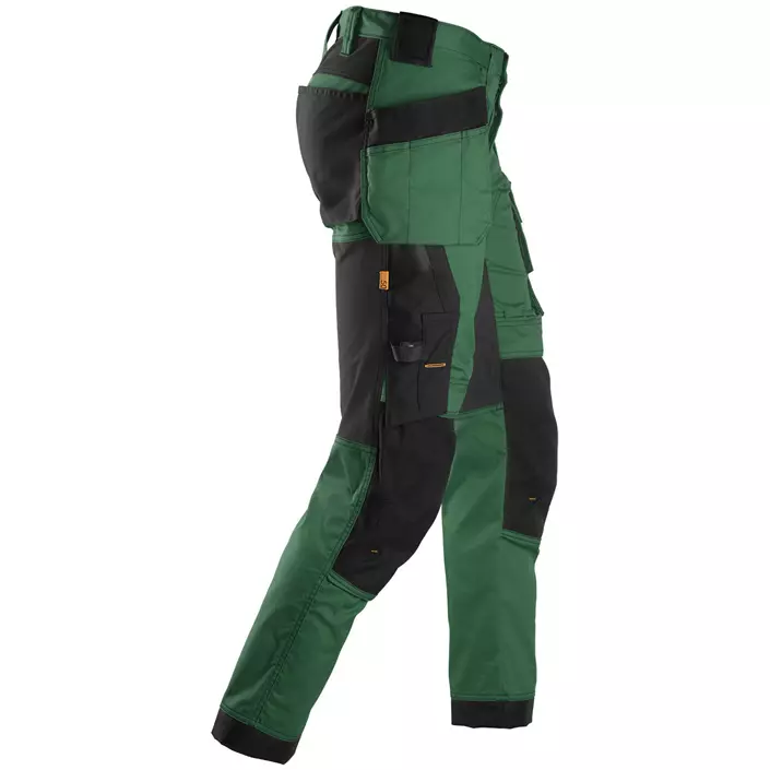 Snickers AllroundWork craftsman trousers 6241, Forest green/black, large image number 2