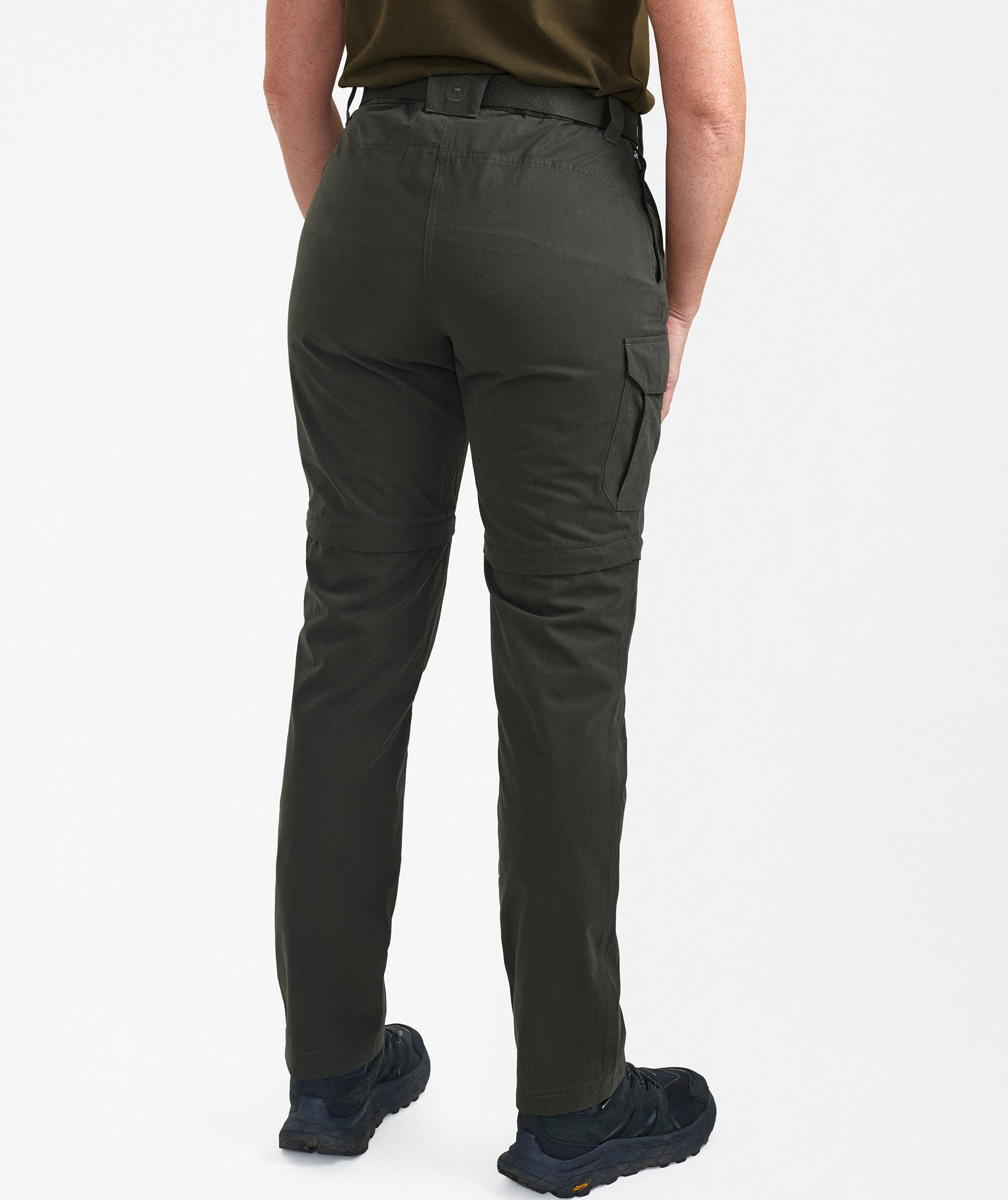 Deerhunter Slogen women's zip-off trousers, Timber, large image number 5
