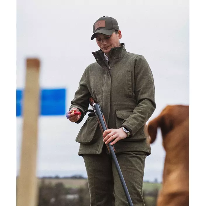 Seeland Hillside Harriet parkas med ull dam, Moss green, large image number 1