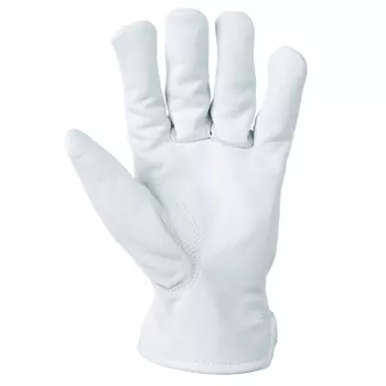 Kramp 3.007 goatskin work gloves, White