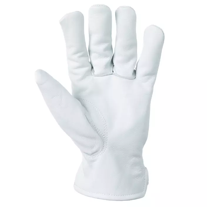 Kramp 3.007 goatskin work gloves, White, large image number 1