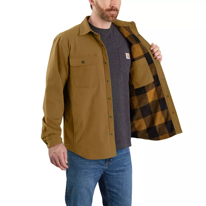 Carhartt Hemdjacke, Oak Brown, large image number 2