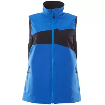 Mascot Accelerate women's vest, Azure Blue/Dark Navy