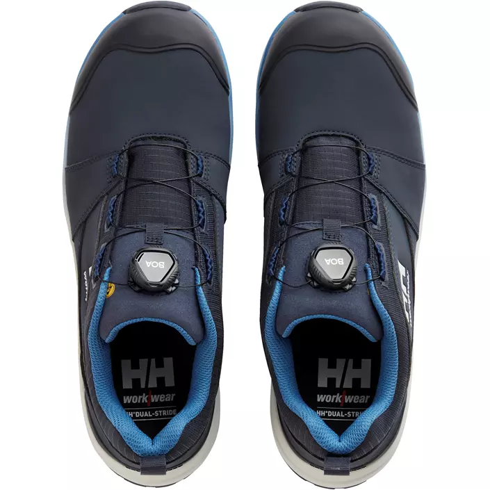 Helly Hansen Manchester MXR LOW BOA skyddsskor S3S, Navy/Stone blue, large image number 2