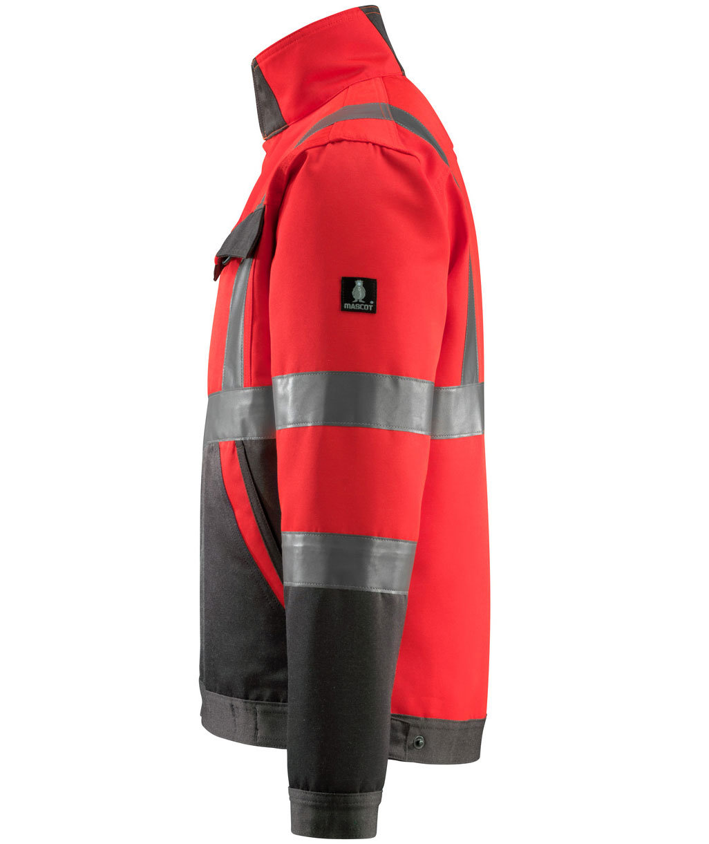 Mascot Safe Light Forster arbejdsjakke, Hi-vis R&oslash;d/M&oslash;rk antracit