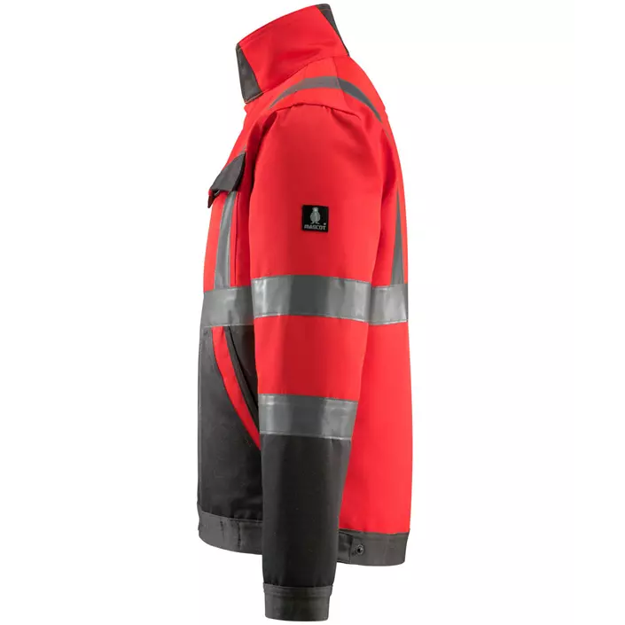 Mascot Safe Light Forster work jacket, Hi-vis red/Dark anthracite, large image number 1
