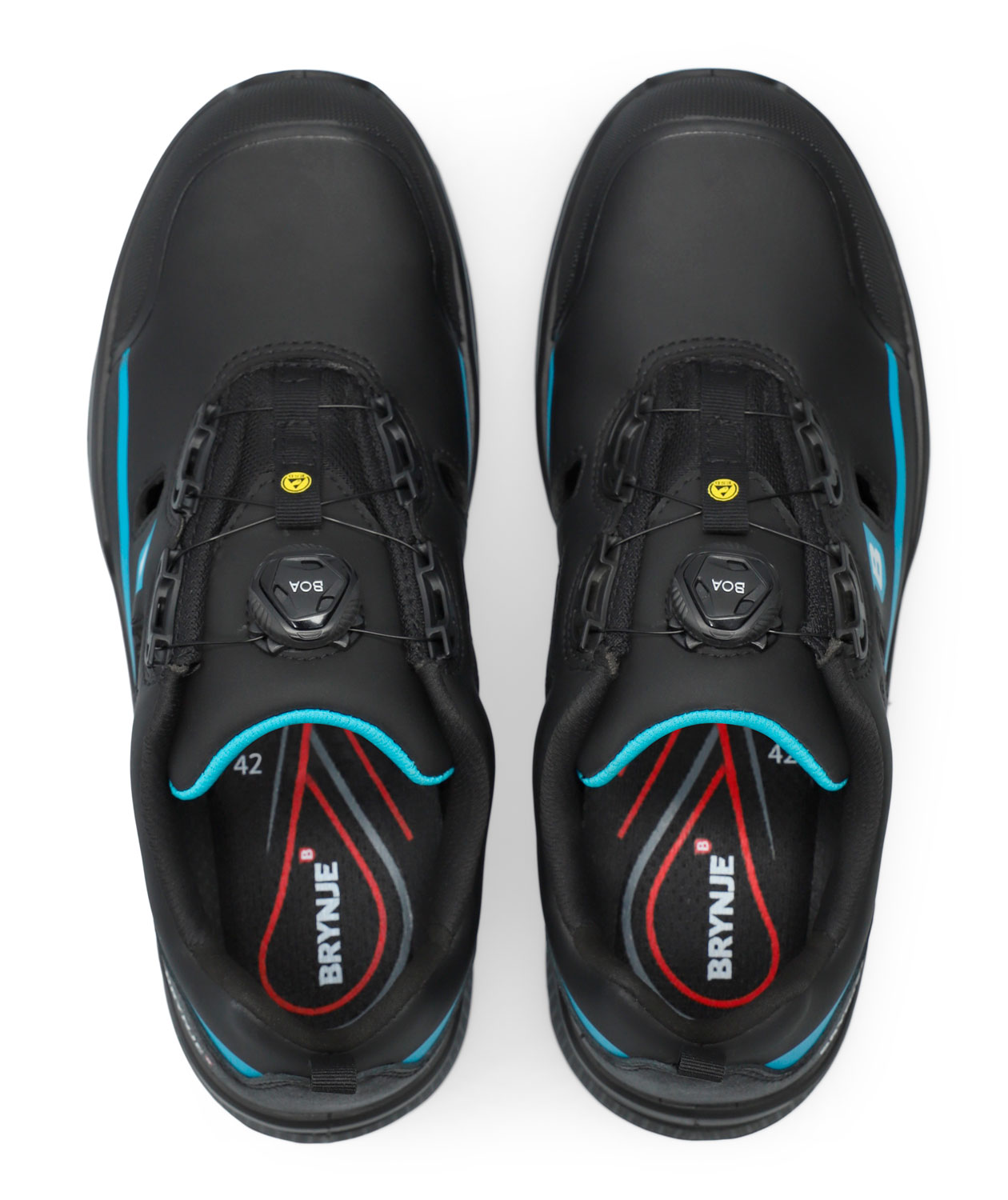 Brynje Blue Style safety sandals S1P, Black, large image number 3