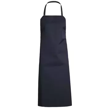 Kentaur wide bib apron, Dark Marine Blue
