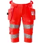 Mascot Accelerate Safe craftsman shorts Full stretch, Hi-Vis Red