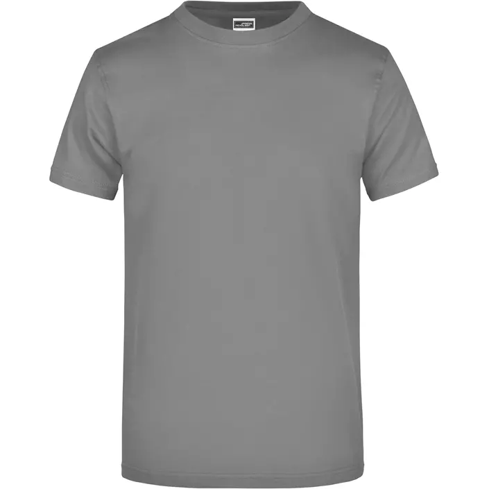 James & Nicholson T-shirt Round-T Heavy, Dark-Grey, large image number 0