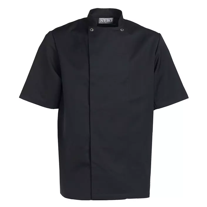 Nybo Workwear Take Away short-sleeved chefs jacket, Black, large image number 0