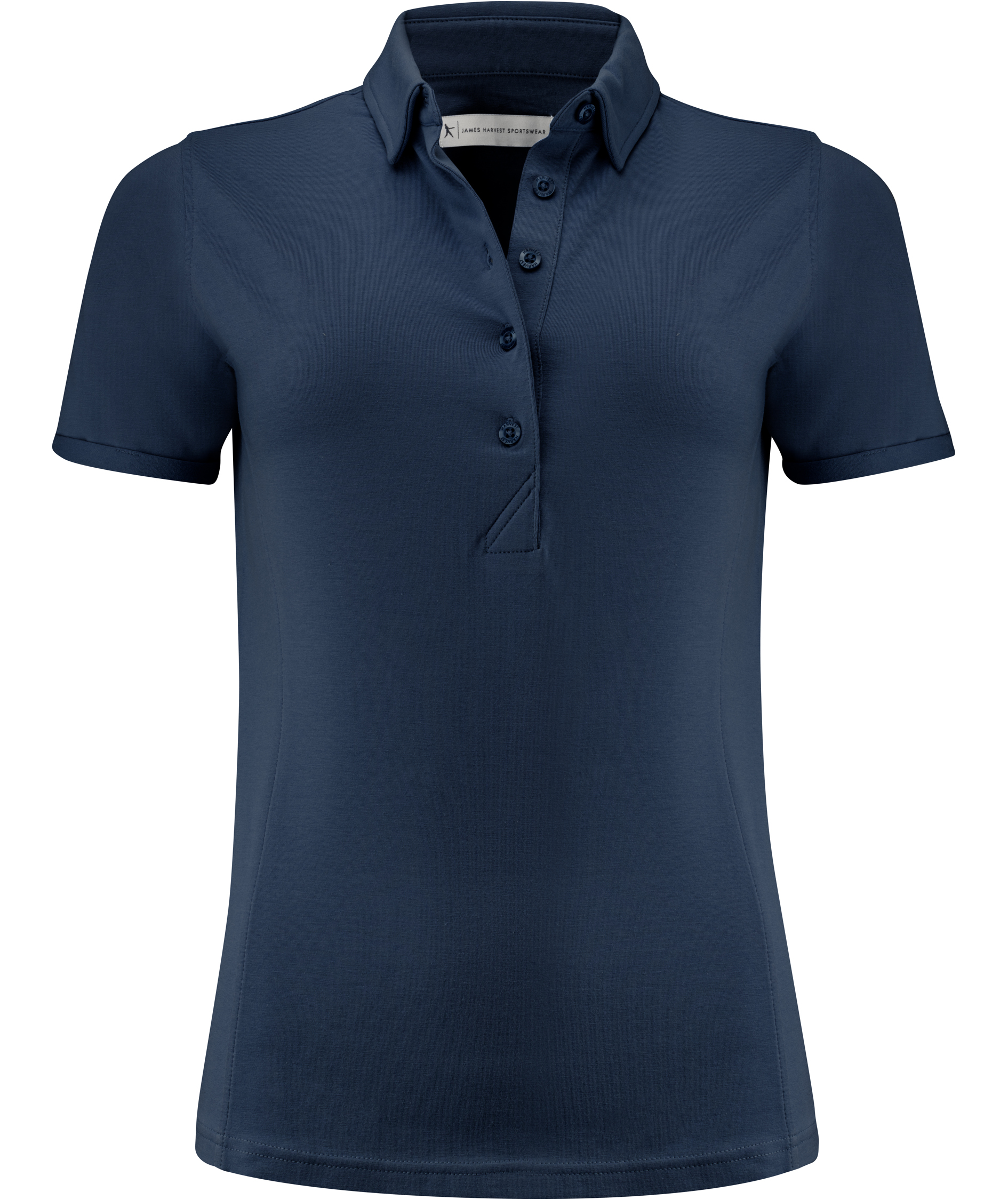 J. Harvest Sportswear American women's polo shirt, Navy, Navy, swatch