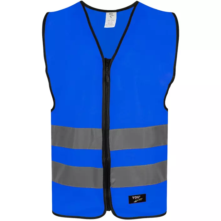 YOU Flen reflective safety vest, Cornflower Blue, large image number 0