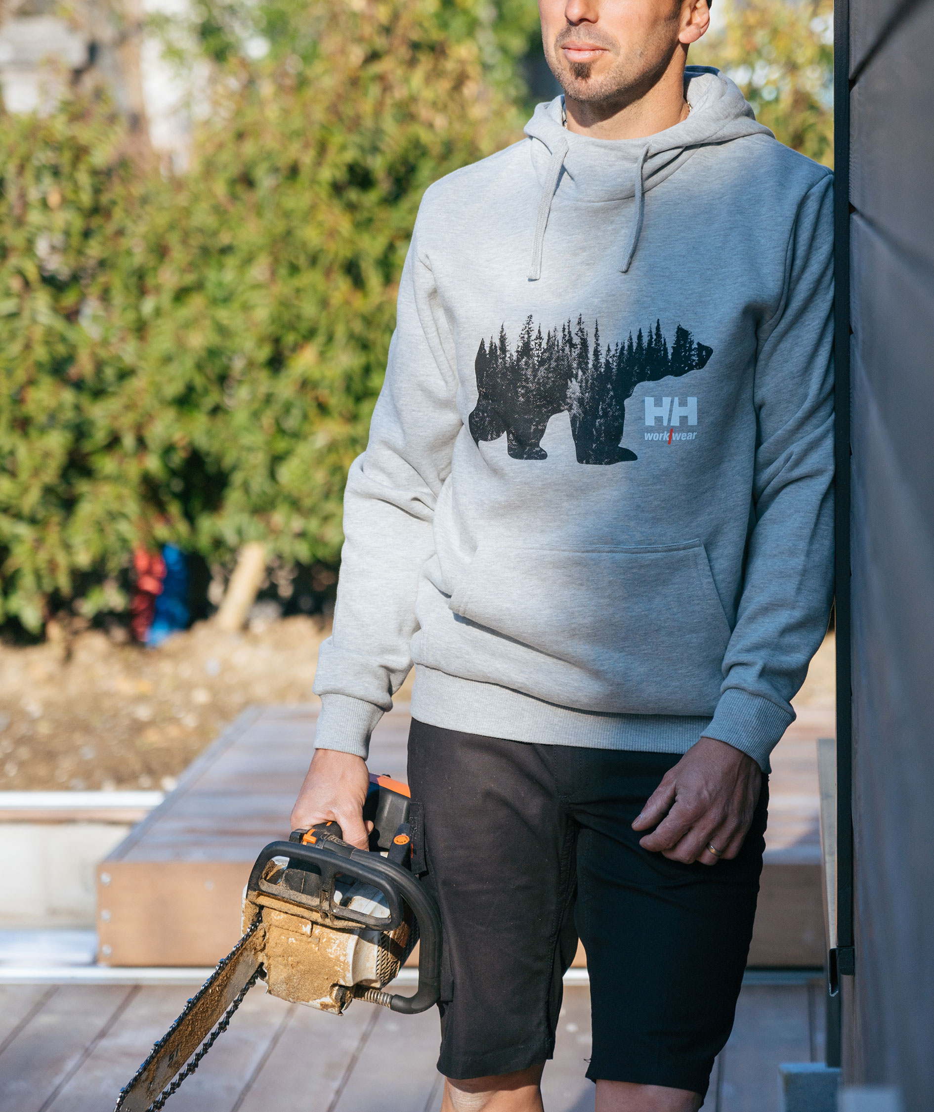 Helly Hansen Oxford arbejdsshorts, Sort, large image number 2