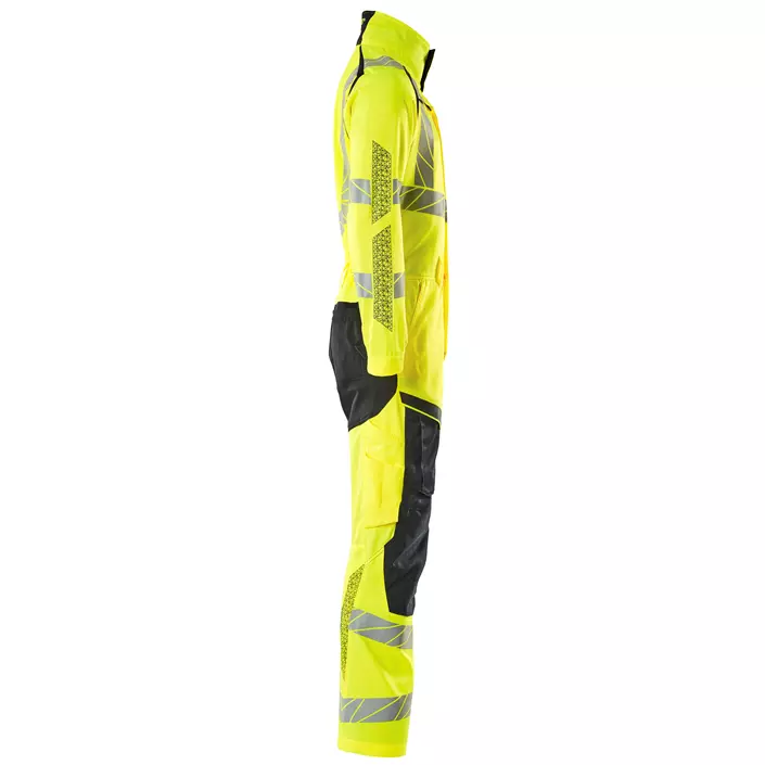 Mascot Accelerate Safe coverall, Hi-Vis Yellow/Dark Marine, large image number 3