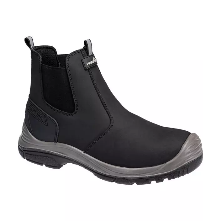 Portwest Rafter Dealer safety boots S7, Black/Grey, large image number 0