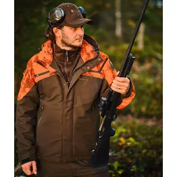 Pinewood Hunter Pro Xtreme 2.0 Camou jakke, Mosgrøn/strata blaze